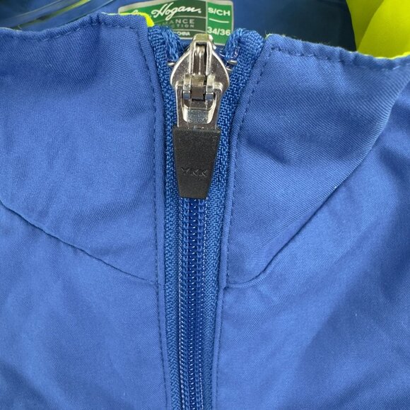 Ben Hogan Performance Jacket Golf Collection Men S 34-36 Blue Lime Mesh Lined - Picture 7 of 12